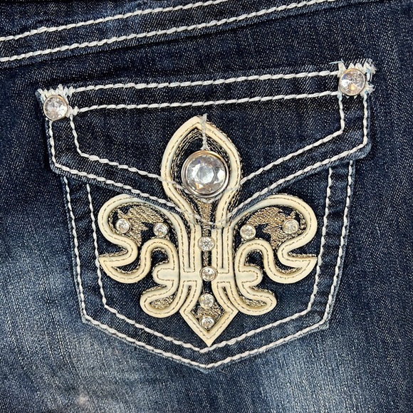 Twelve K embellished jeans size 13 - Picture 9 of 11